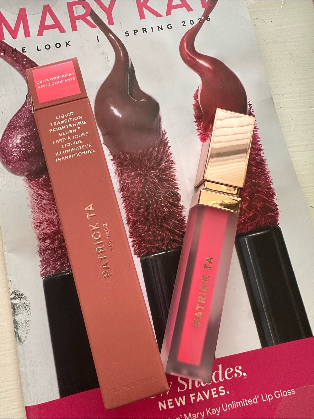 Patrick Ta Lip Gloss — Bright Pink